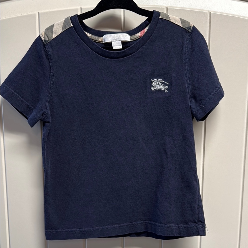 Burberry Navy Kids T-Shirt